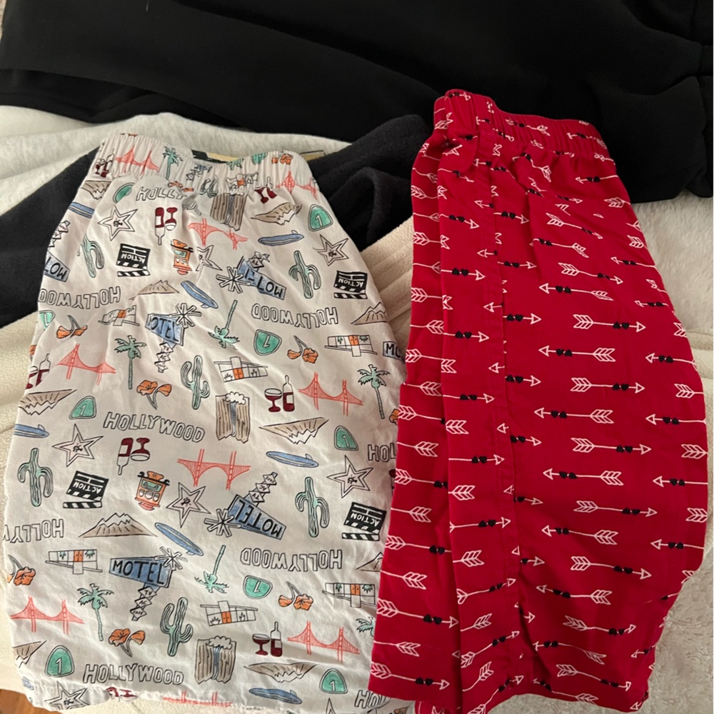 Set of Two Pairs of Men’s Size Medium Boxers